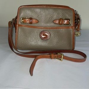 DOONEY & BOURKE AWL Buckle Zip Top Shoulder Bag